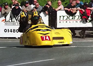 Shelbourne Prints: David Alcock & Dave Gledhill (Shelbourne) 1999 Sidecar TT
