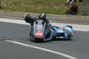 David Atkinson & Phil Knapton (LCR Suzuki) 2012 Sidecar TT