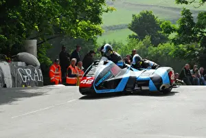 2012 Sidecar Tt Prints: David Atkinson & Phil Knapton (LCR Suzuki) 2012 Sidecar TT