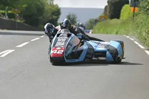 David Atkinson & Phil Knapton (LCR Suzuki) 2012 Sidecar TT