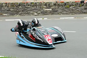 David Atkinson & Phil Knapton (LCR Suzuki) 2013 Sidecar TT