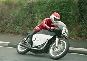 Images Dated 2nd September 2020: David Auckland (Triumph) 1987 Classic Manx Grand Prix