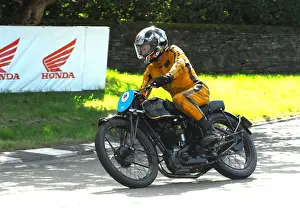 David Bardwell (Velocette) 2016 Classic TT Parade Lap