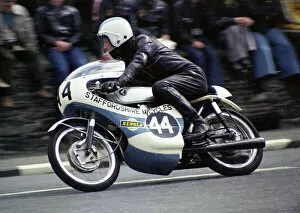 Images Dated 31st December 2017: David Barton (Honda) 1974 Ultra Lightweight TT