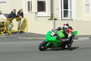 David Combrinck (Kawasaki) 2016 Junior Manx Grand Prix