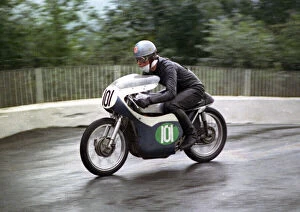 Images Dated 13th May 2021: David Harris (DMW) 1967 Lightweight Manx Grand Prix