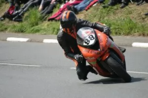 Images Dated 4th June 2007: David Hewson (Kawasaki) 2007 Superbike TT