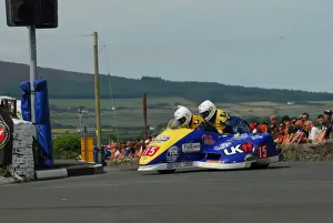David Hirst & Aaron Galligan (Shelbourne Honda) 2016 Southern 100