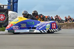2012 Southern 100 Prints: David Hirst & Ben Binns (LPC Shelbourne Honda) 2012 Southern 100