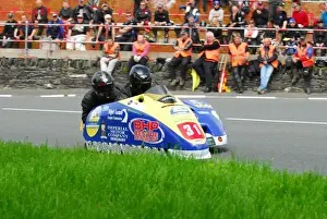 David Hirst & Benjamin Binns (Shelbourne Honda) 2013 Sidecar TT