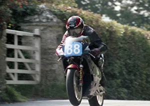 Images Dated 1st May 2020: David Hogg (Yamaha) 1993 Junior Manx Grand Prix