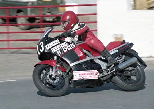 Images Dated 5th March 2020: David Huntingdon (Kawasaki) 1985 Production TT practice