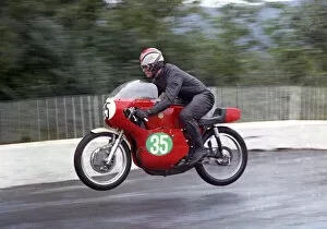 Images Dated 14th July 2022: David J Page (Bultaco) 1967 Lightweight Manx Grand Prix