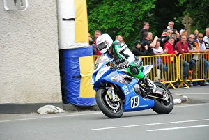 Images Dated 2nd June 2018: David Jackson (BMW) 2018 Superbike TT
