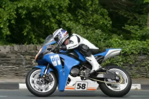 David Johnson Gallery: David Johnson (Honda) 2010 Superbike TT