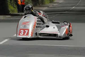 David Kimberley & Paul Lowther (Ireson Honda) 2009 Sidecar TT