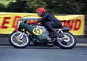 Images Dated 22nd March 2018: David Kirby (Velocette Metisse) 1974 Senior Manx Grand Prix