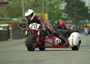 Images Dated 20th December 2016: David Large & Pete Large (HRD) 2002 Pre TT Classic
