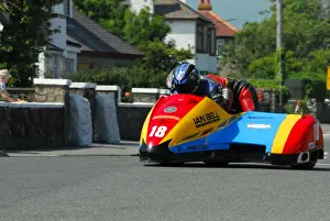 David Lillie & Ben Chandler (DMR Yamaha) 2013 Southern 100