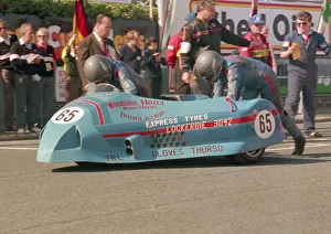 Images Dated 16th January 2020: David Low & Janet Low (Suzuki) 1987 Sidecar TT