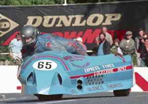 Images Dated 16th January 2020: David Low & Janet Low (Suzuki) 1987 Sidecar TT
