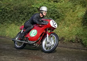 Images Dated 20th September 2021: David Mcmillan (Ducati) 1968 Lightweight Manx Grand Prix