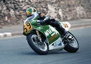 Images Dated 7th May 2020: David O Leary (Suzuki) 1989 Senior Manx Grand Prix
