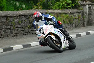 Images Dated 2nd June 2013: David Pardedes (Kawasaki) 2013 Superbike TT