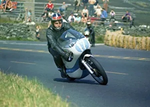 Images Dated 18th December 2020: David Spruce (Yamsel) 1972 Junior Manx Grand Prix