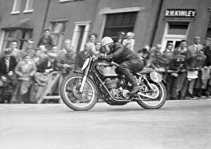 David Stephenson (AJS) 1952 Senior TT