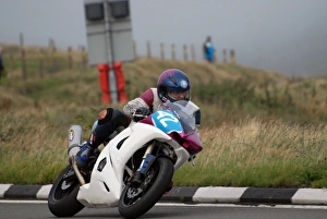 Images Dated 27th August 2008: David Taylor (Yamaha) 2008 Junior Manx Grand Prix
