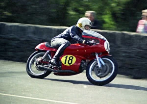 Images Dated 10th July 2020: David Whittaker (Aermacchi) 1974 Senior Manx Grand Prix