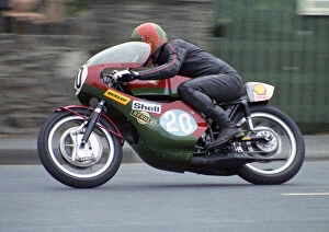 Images Dated 25th March 2021: David Williams (Cowles Yamaha) 1972 Junior Manx Grand Prix