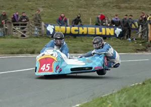 Bill Davie & Neil Miller (Ireson Yamaha) 1995 Sidecar TT