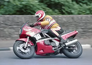 Images Dated 19th October 2020: Davy Gordon (Kawasaki) 1986 Formula Two TT