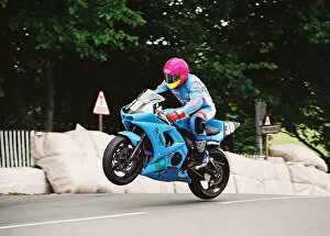 Images Dated 17th August 2018: Davy Morgan (Yamaha) 2004 Production 600 TT