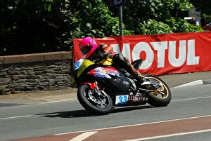 Images Dated 5th June 2013: Davy Morgan (Yamaha) 2013 Supersport TT
