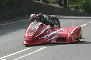 Images Dated 6th June 2012: Dean Banks & James Stonier (LCR Honda) 2012 Sidecar TT