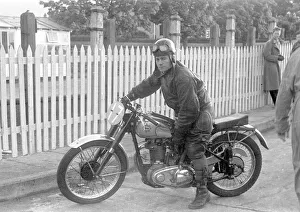 Dean Boult (BSA) 1949 Junior Clubman TT