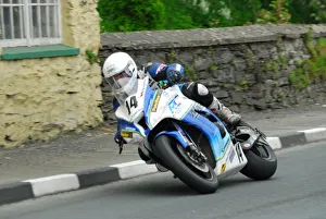 Images Dated 2nd June 2013: Dean Harrison (Kawasaki) 2013 Superbike TT