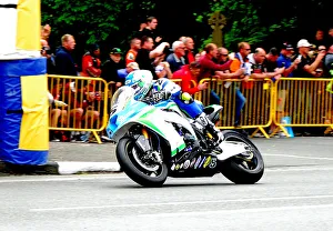 Images Dated 2nd June 2018: Dean Harrison (Kawasaki) 2018 SuperbikeTT