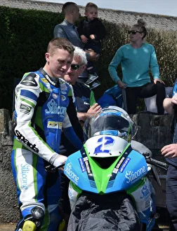 Images Dated 26th May 2019: Dean Harrison (Kawasaki) 2019 Supersport TT