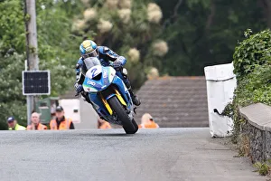 Images Dated 14th July 2022: Dean Harrison (Kawasaki) 2022 Supersport TT