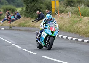 Images Dated 13th July 2021: Dean Harrison (Silicone Kawasaki) 2019 Southern 100