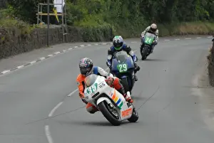 Dean Martin Prints: Dean Martin (Honda) and Neil Chadwick (Yamaha) 2009 Post TT