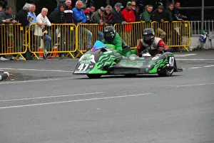 Debbie Barron & Alun Thomas (Oscar) 2017 Sidecar TT