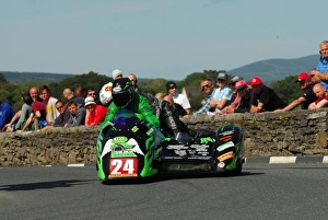 Dicky Gale Gallery: Debbie Barron & Dicky Gale (Ireson Kawasaki) 2015 Southern 100