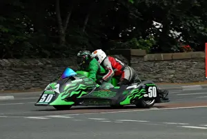 Debbie Barron & Dicky Gale (Oscar) 2016 Sidecar 2 TT