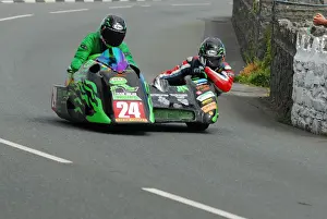 2014 Southern 100 Prints: Debbie Barron & Karl Schofield (Ireson Kawasaki) 2014 Southern 100