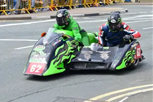Debbie Barron & Karl Schofield (Oscar) 2013 Sidecar TT